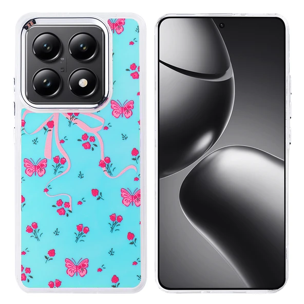 Xiaomi 14T Pro Kılıf Airbag Tasarımlı Hadra Kapak - Resim 3