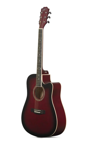 Zoppran Azcp100Rds Kırmızı Akustik Gitar