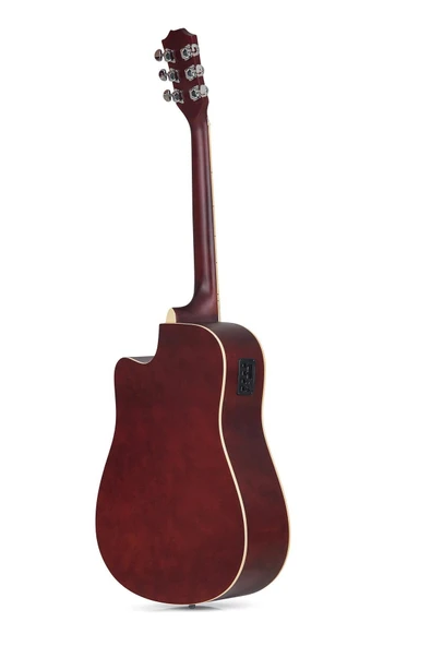 Zoppran Aczp150Sb Sunburst Elektro Akustik Gitar - 4