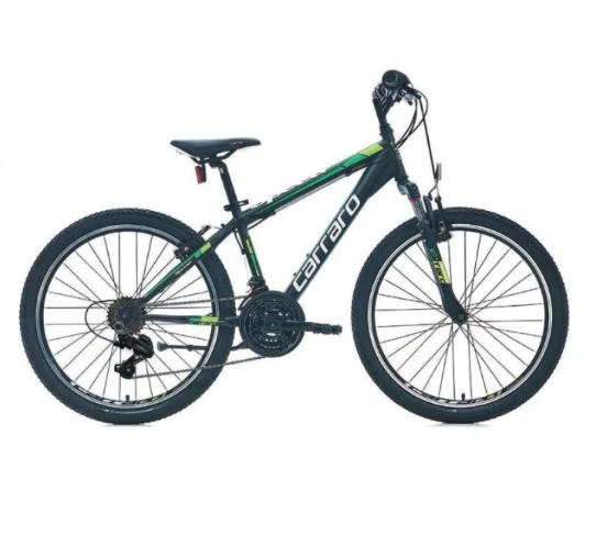 CARRARO SPEED 241 24  360H 21-V MD MAT SIYAH-YESIL-MAVI R2 ürün görseli