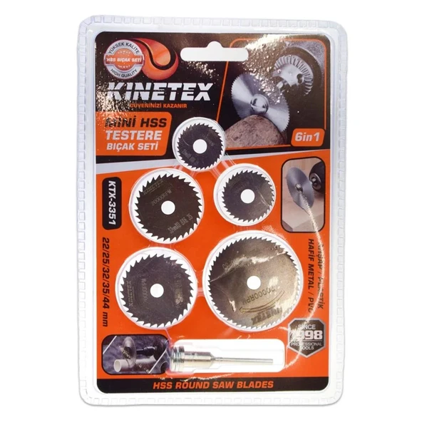 Knitex Mini Hss Testere Seti 6lı Ktx-3351
