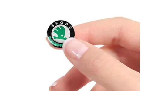 Skoda Octavia Kodiaq Fabia Superb Kamiq Karoq Kumanda Logo Yeti 14 mm 4 ADET - Resim 2