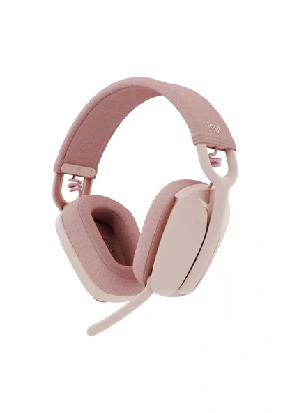 Logitech Zone Vibe 100 Kablosuz Kulak Üstü Kulaklık Pembe
