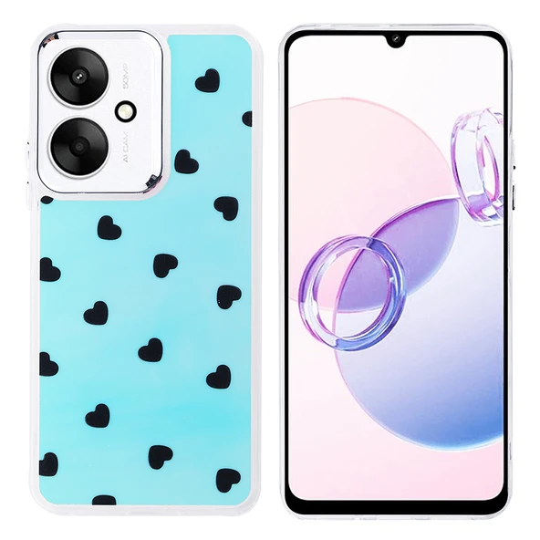 Xiaomi Redmi 13C Kılıf Airbag Tasarımlı Hadra Kapak - Resim 3