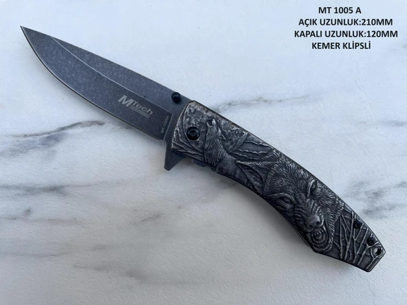 Mtech Mt-1005-A Katlanır Yarı Otomatik Çakı