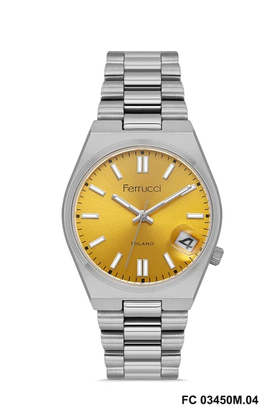 Ferrucci Fer.03450m.04 Çelik Kordon Kadın Kol Saati Metalik Gri-F624