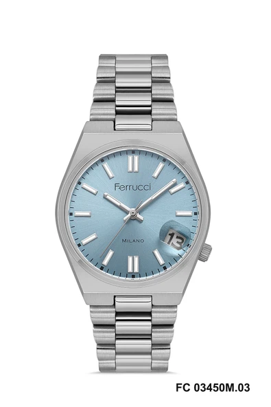 Ferrucci Fer.03450m.03 Çelik Kordon Kadın Kol Saati Metalik Gri-F623