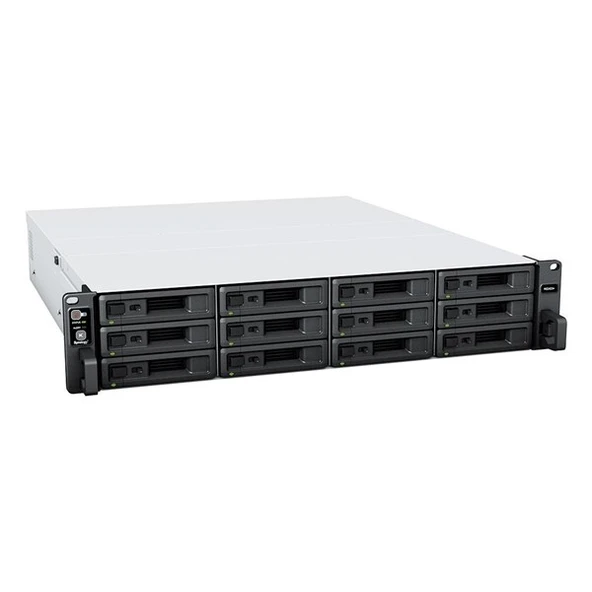SYNOLOGY RS2423 PLUS RYZEN V1780B-8 GB DDR4 ECC UDIMM-12-Diskli Rack Nas Sunucu (Disksiz) - 6