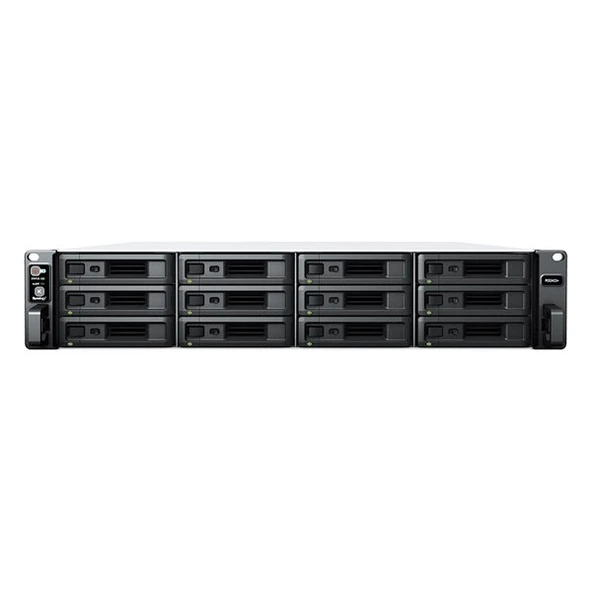 SYNOLOGY RS2423 PLUS RYZEN V1780B-8 GB DDR4 ECC UDIMM-12-Diskli Rack Nas Sunucu (Disksiz) - 1