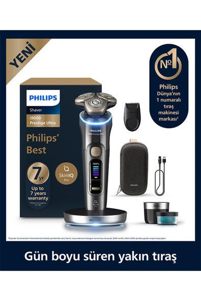 Philips XP9402/31 SkinIQ Pro i9000 Prestige Ultra Islak ve Kuru Elektrikli Tıraş Makinesi