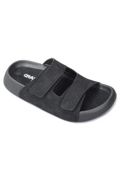 QRAMED Orthopedix Çift Bantlı Cırtlı Unisex Spor Terlik QR25151 - 10