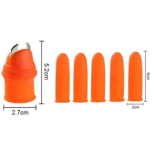 Pratik Baş Parmak Sebze Kesme Ayıklayıcı Erkek L Set - 2