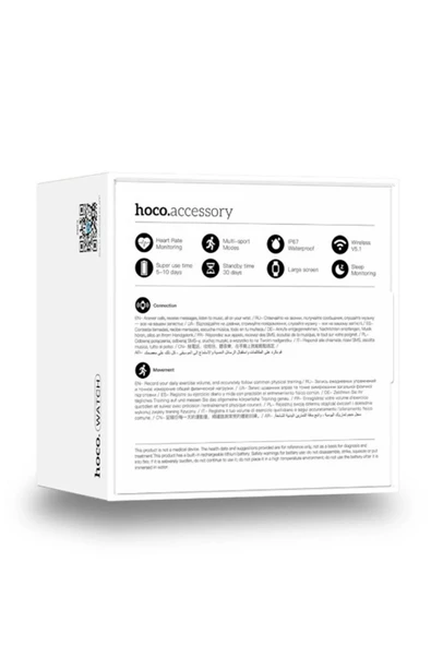 Hoco Watch Y3 Pro Akıllı Saat Dahili Gps Sesli Görüşme 1,69 inç 49 mm Geniş Ekran - 3