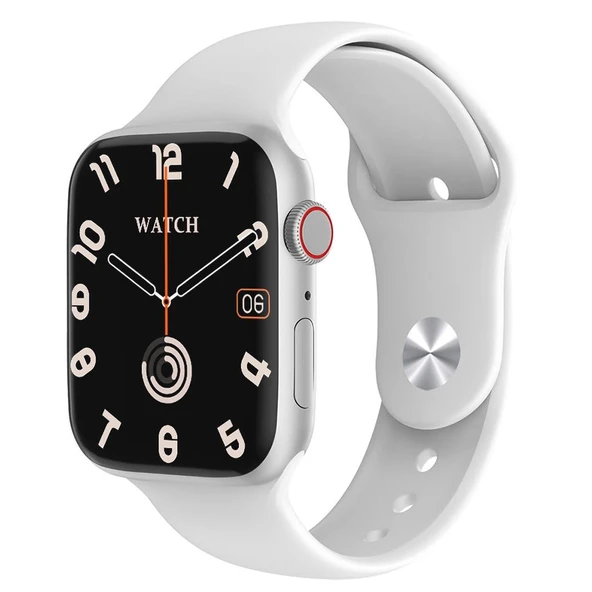 Hytech W99 Watch IOS Ve Android Uyumlu Mactive 2.05 İnç Geniş Ekranlı Gümüş Akıllı Saat