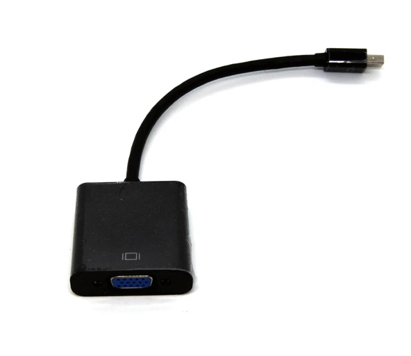 Beek Mini DisplayPort (DP) <-> VGA Adaptörü, DP Erkek <-> VGA Dişi, 1080P, 0.15 metre<br>  
Beek Mini DP M / VGA  F,  1080P, 0.15M