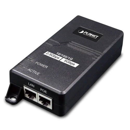 Tek Port Çoklu Gigabit 802.3at PoE+ Injector (30 Watt)<br>
Single-port Multigigabit 802.3at PoE+ Injector (30 Watts)