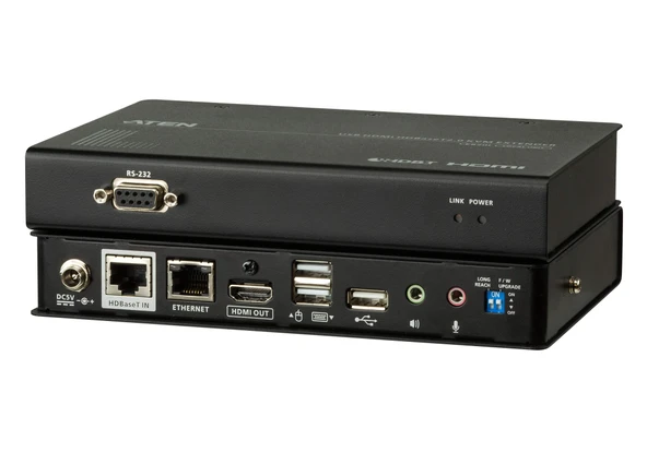 USB HDMI HDBaseT™ 2.0 KVM Sinyal Uzatma Cihazı (4K@100 m)<br>
USB HDMI HDBaseT™ 2.0 KVM Extender (4K@100 m)