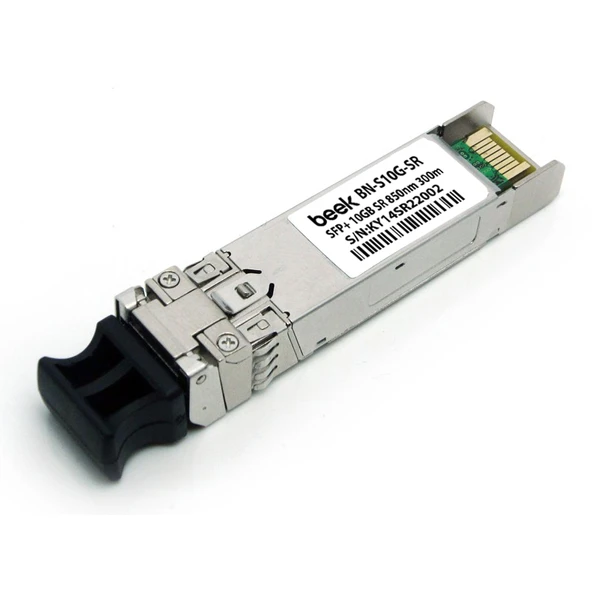 Beek SFP+ 10Gbps Short Range LC/300 metre/850nm/Multi-Mode Transceiver Cisco, Allied Telesis, Alcatel v.s ürünleriyle uyumlu
