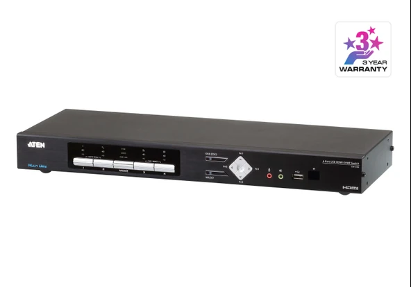 4-Port USB HDMI Multi-View KVMP™ Switch