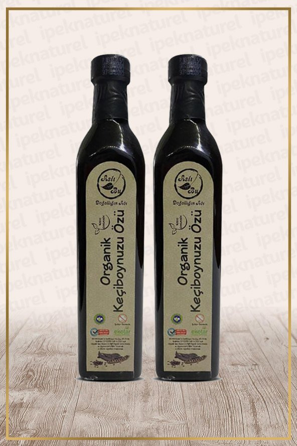 İpek Naturel Aslı Bu Organik Keçiboynuzu Özü 700 gr 2 Adet