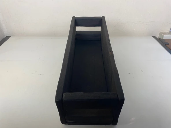 Wood&Pot Dekoratif Yakisugi Saksılık - 52x17x13 - 2