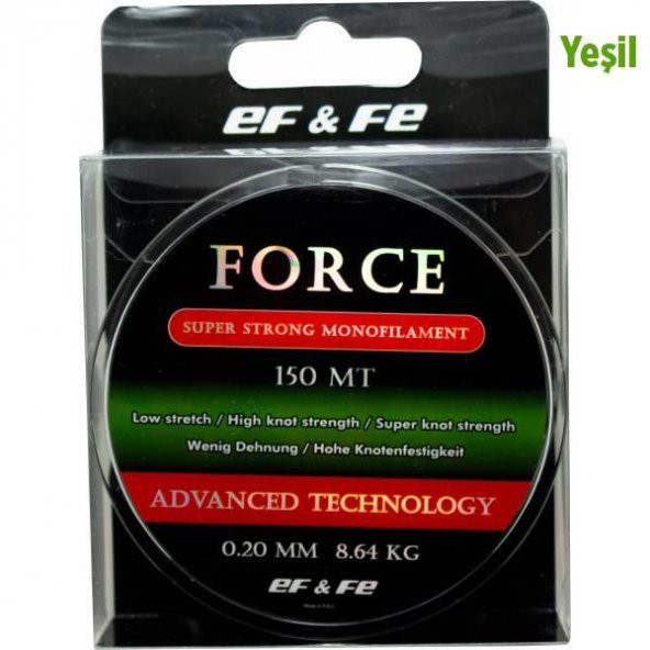 Force Advanced Technology Yeşil 150 Mt Olta Misinas