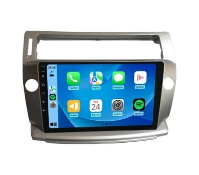 Citroen C4 2005-2010 4GB Ram 32GB Hafıza 4 Çekirdek Carplay Kamera Android Multimedya