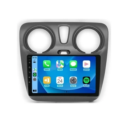 Dacia Lodgy 2012-2020 6GB Ram 128GB Hafıza 8 Çekirdek Carplay Kamera Android Multimedya ürün görseli 1