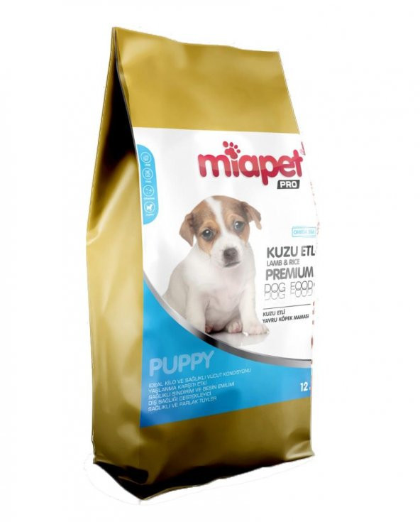 Miapet Pro Kuzulu Yavru Köpek Maması 12 KG