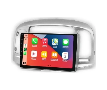 Hyundai Accent Era Gri 2006-2012 4GB Ram 64GB Hafıza 8 Çekirdek Carplay Kamera Android Multimedya - 2