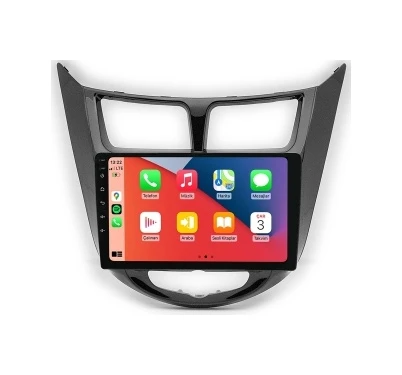 Hyundai Accent Blue 2010-2019 Siyah 8GB Ram 128GB Hafıza 8 Çekirdek Carplay Kamera Android Multimedya ürün görseli 1