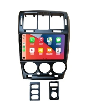 Hyundai Getz Siyah 2003-2011 8GB Ram 128GB Hafıza 8 Çekirdek Carplay Kamera Android Multimedya - 2