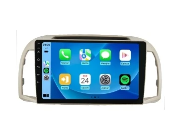 Nissan Micra 2002-2010 4GB Ram 64GB Hafıza 8 Çekirdek Carplay Kamera Android Multimedya ürün görseli