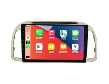 Nissan Micra 2002-2010 4GB Ram 64GB Hafıza 8 Çekirdek Carplay Kamera Android Multimedya - Resim 2
