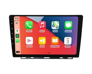 Renault Clio 5 9'' 2019-2024 6GB Ram 128GB Hafıza 8 Çekirdek Carplay Kamera Android Multimedya - 2