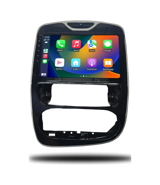 Renault Clio 4 2016-2019 8GB Ram 128GB Hafıza 8 Çekirdek Carplay Kamera Android Multimedya - Resim 2