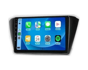 Skoda Fabia 2015-2020 6GB Ram 128GB Hafıza 8 Çekirdek Carplay Kamera Android Multimedya ürün görseli 1