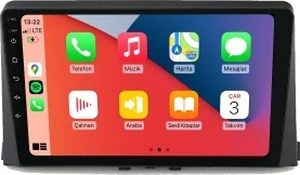 Toyota Proace City 2020-2024 8GB Ram 128GB Hafıza 8 Çekirdek Carplay Kamera Android Multimedya - 2