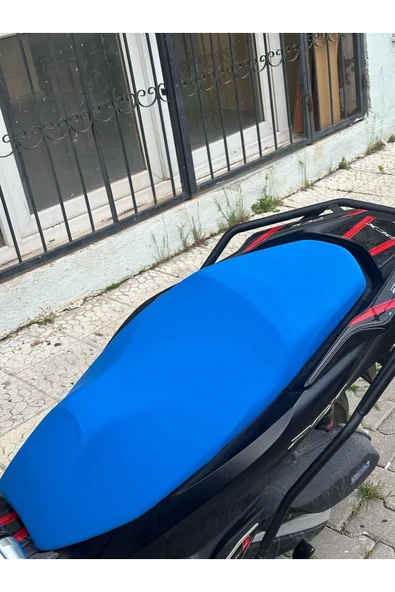 UNİVERSAL SCOOTER UYUMLU MAVİ KOLTUK KILIFI - 2