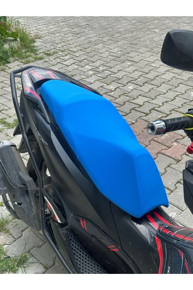 HONDA DİO HER MODELE UYUMLU MAVİ KOLTUK KILIFI