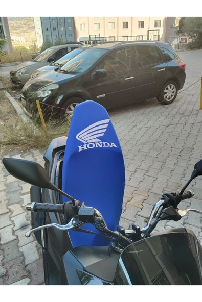 Pcx, Dio, Activa, Sh Uyumlu Mavi Scuba Kumaş Motosiklet Koltuk Kılıfı Hediyesiyle Beraber - 2