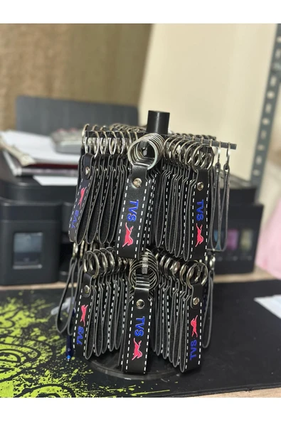 Tvs Logolu Kayış/motosiklet Anahtarlık Hediyeli Paket - 2