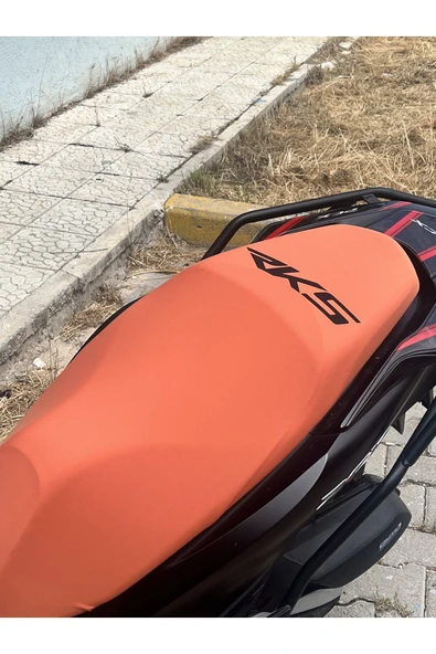SPONTİNİ FRECCİA NEWLİGHT UYUMLU RKS LOGOLU TURUNCU(KİREMİT) KOLTUK KILIFI(SİYAH LOGO) - 4