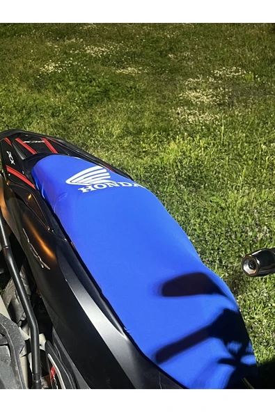 Honda Pcx,Dio,Activa S,SH Uyumlu Koltuk Kılıfı Mavi Hediyeli Paket