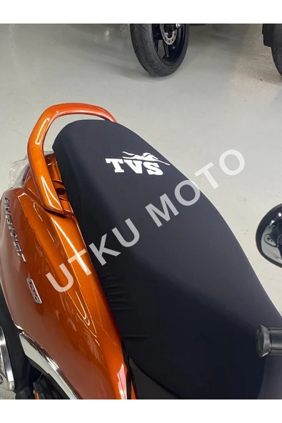 Tvs Jupiter 125 Cc Uyumlu Koltuk Kılıfı Siyah Scuba Kumaş