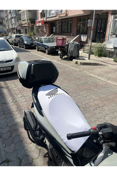 Honda Forza Tüm Yıllara Uyumlu Beyaz Koltuk Kılıfı