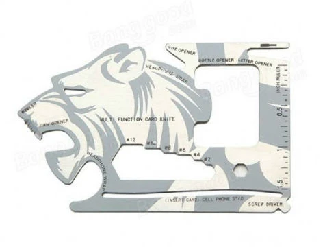 Aslan Tasarımlı Survival Kit (18 Fonksiyonlu) - 2