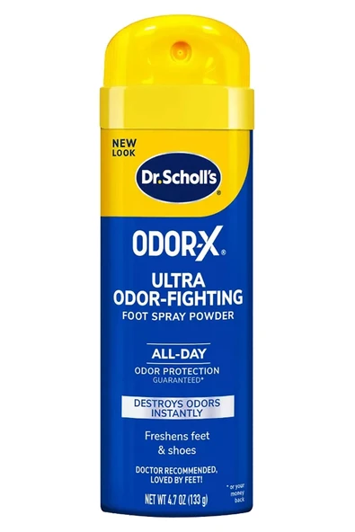 Dr.Scholl’s Odor-X Ayak Kokusu Karşıtı Pudralı Sprey 133GR