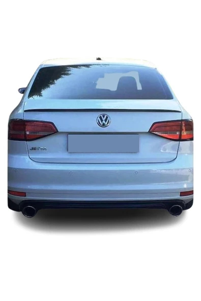 Rukye Shop Vw Jetta Mk6 Bagaj Üstü Spoiler Piano Black - 2