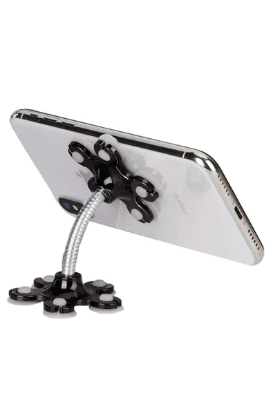Rukye Shop Çok Amaçlı Universal Magic Bracket Vantuzlu Papatya Telefon Tutucu - 2